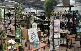 Photographie d'un rayon du magasin Garden Edelweiss